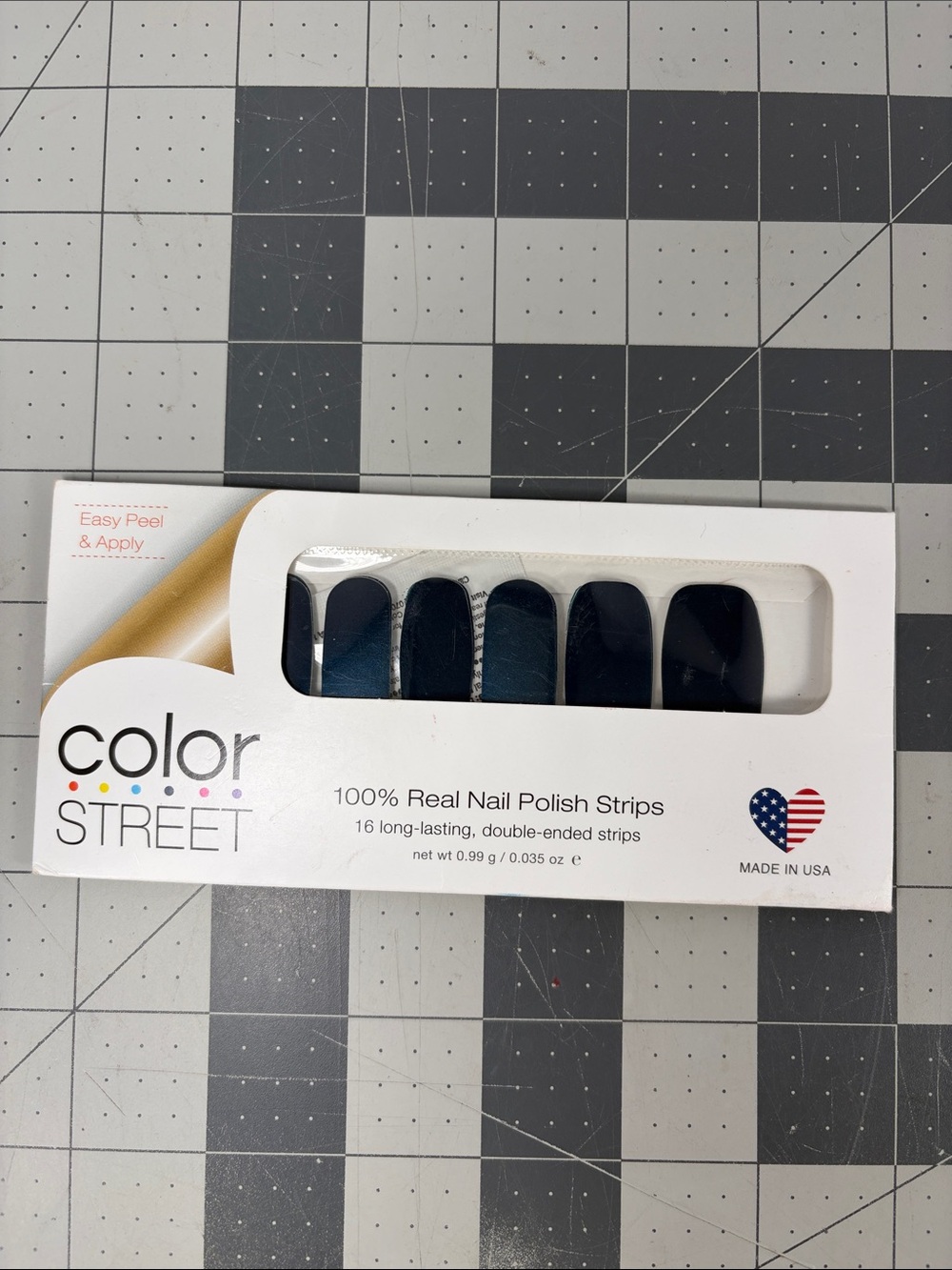 Color Street Nail Polish Strips Lot of 7 Glitter Solid & Pattern - Picture 8 of 15